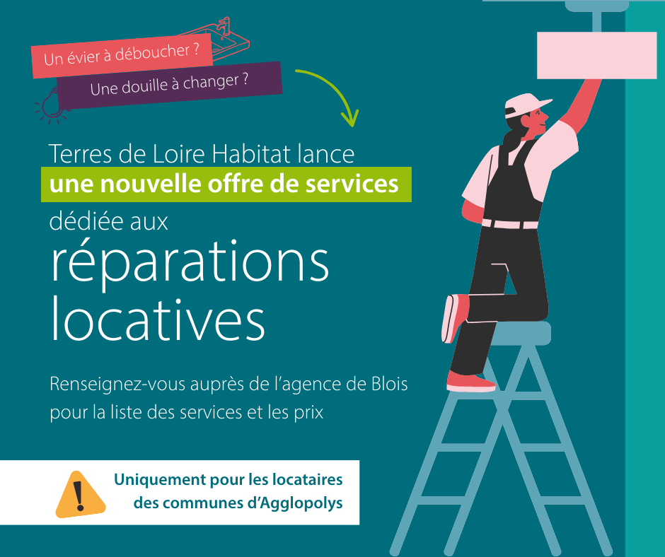 Réparations - Un nouveau service de réparations locatives