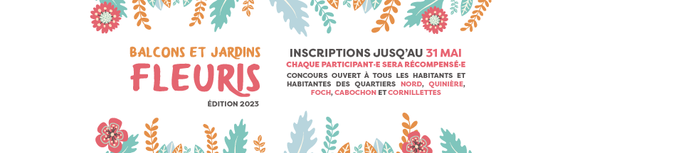 Balcons et jardins fleuris